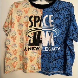 Space Jam Crop Top Tee